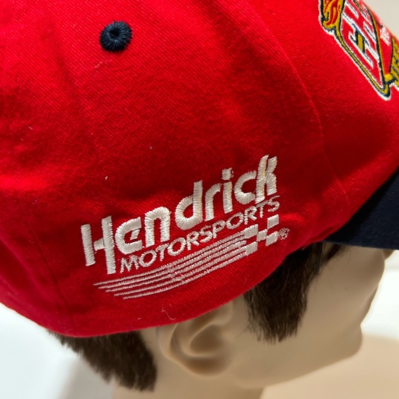 Jeff Gordon #24 2001 Winston Cup Champion Hat Cap Chase Authentics Flames NASCAR - Picture 7 of 10